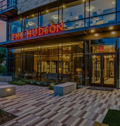 The Hudson Exterior and Entrance