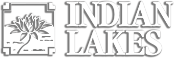 Property entrance sign at Indian Lakes Apartments, Mishawaka, IN