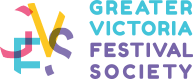The image is a logo for the Greater Victoria Festival Society.