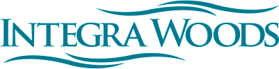 A logo with the text "OCEAN BLUE" in white.