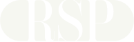 A brown background with a white RSP logo.