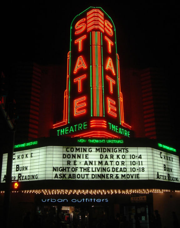 State Theatre Marquee at Village Club of Farmington Hills, Farmington Hills Michigan