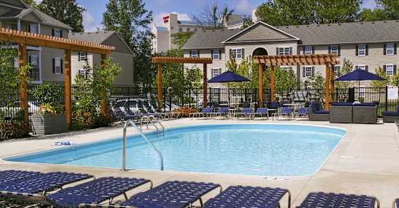 Pool With Sundecks at Prescott Place, Columbus, Ohio