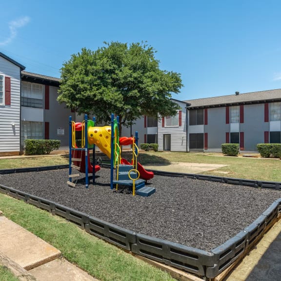 our apartments have a playground for your kids to play