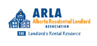 The logo of the Alberta Residential Landlord Association.