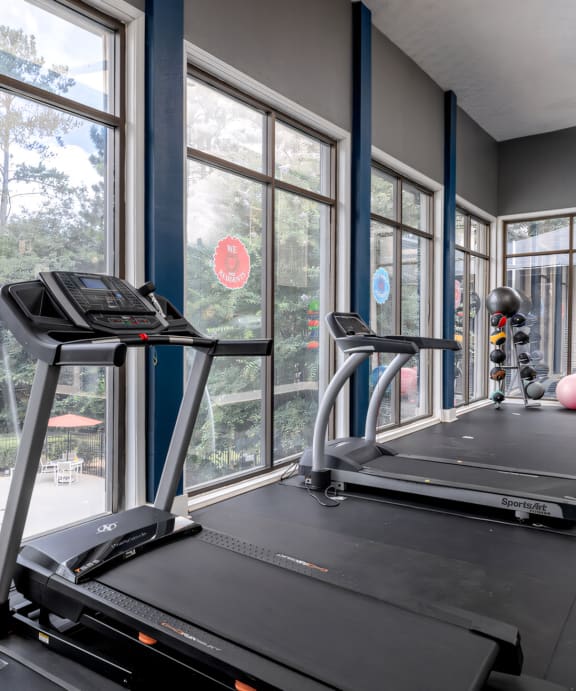 Cardio Machines In Gym at Glen Hollow, Decatur, Georgia