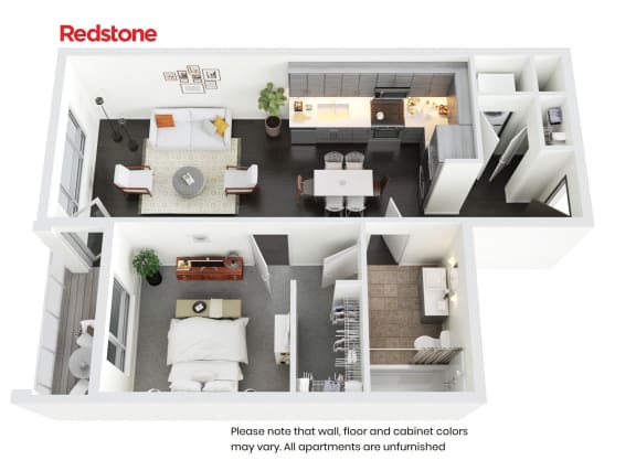 Floor Plan Apts 212, 312, 412, 512