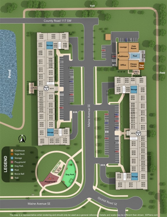 Preserve on Maine_Site Map