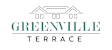 A logo with the words Greenville Terrace and a drawing of a house.