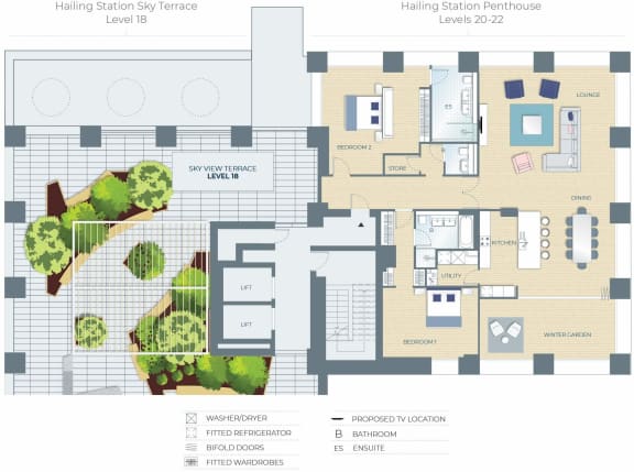 Floor Plan  Penthouse