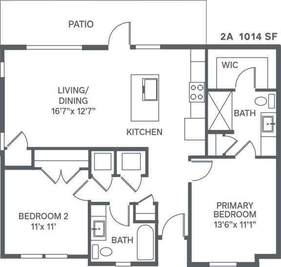 2A Floor Plan at Citadel at Castle Pines, Colorado, 80108
