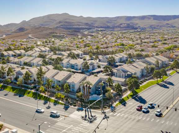 Aerial View at Bella Terra Apartments, Henderson, NV