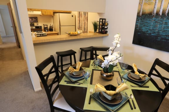 Formal Dining Area at Willowood Apartments, Eastlake, OH