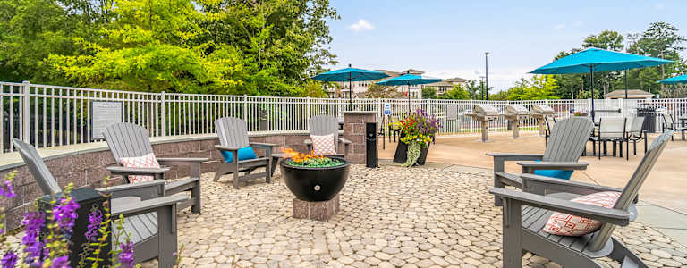 Grill area at Sycamore at Tyvola Apartments (8 of 8)
