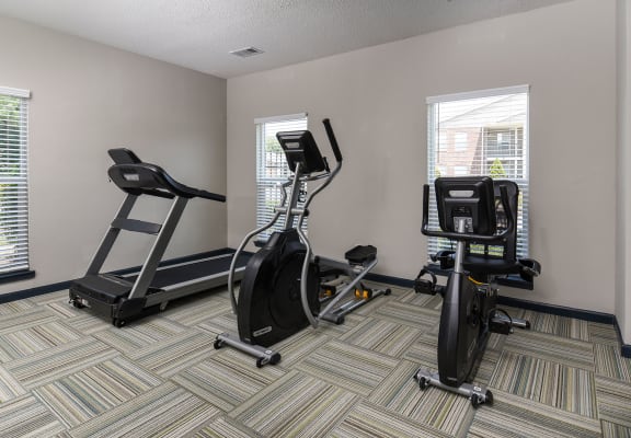 Fitness Area at The District in Memphis, TN