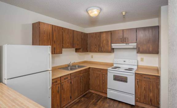 our apartments offer a kitchen