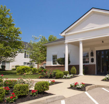 This is a photo of the Leasing Office at Washington Park in Centerville, OH.