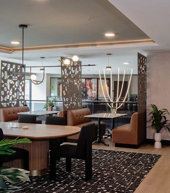 Conference room at The Edley in Atlanta GA