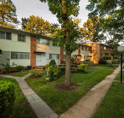 Apartment building at Prince Georgetown Apartments, Riverdale