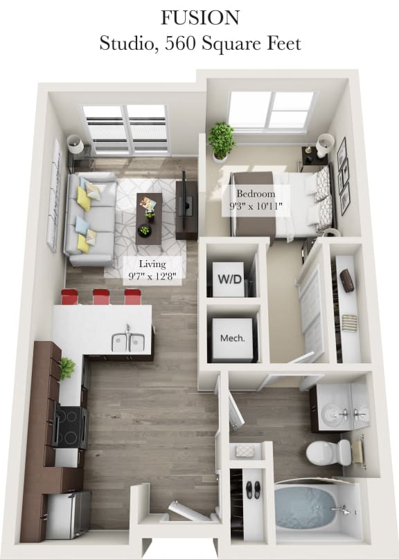 Studio 1 2 3 Bedroom Apartments In Newport News VA Venture 