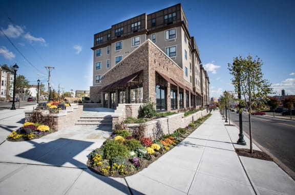 Exterior view of building