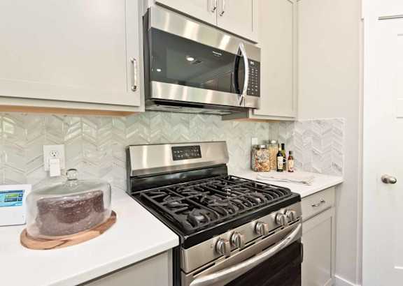 Brand-New Stainless Steel Appliances 