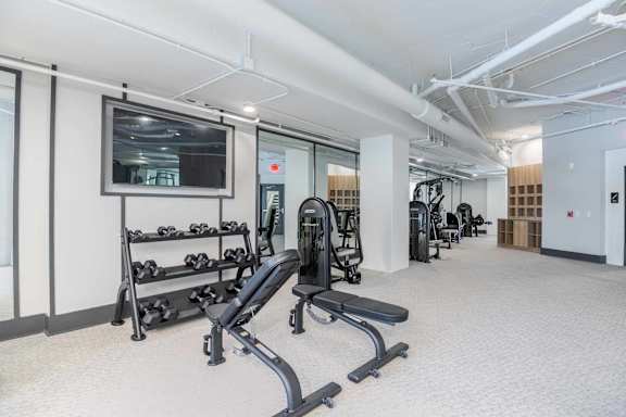 Gym at The Ace, Richmond, VA