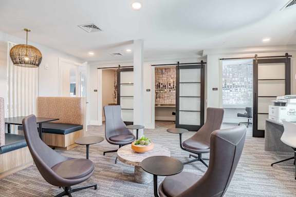 Coworking area at The Ace, Virginia