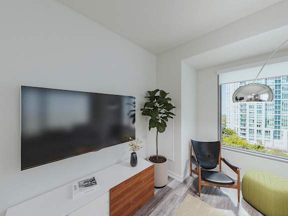 Living Room with large picture window