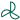 a blurry image of a green neon sign on a black