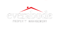 The image is a logo for a company named Everabode Property Management.