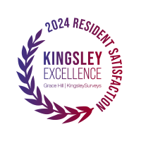 the new logo for the kingsley excellence award