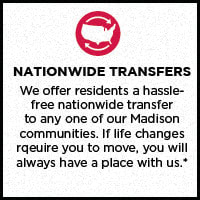 a sign that says nationwide transfers we offer residents a hassle free nationwide transfer to any