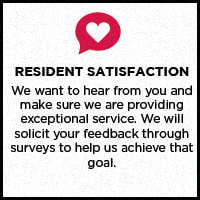 we want to hear from you and make sure we are providing exceptional service