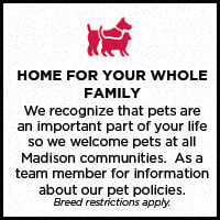 we recognize that pets are an important part of your life