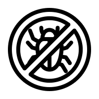 the symbol for no admittance is shown outlined in a circle