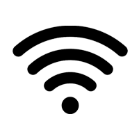 a graphic of a music equalizer with a black circle