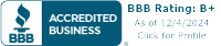A BBB logo with an accredited business badge at Ascent on Spence, Tempe, AZ 85281