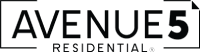 A black and white image with the words "Avenues Residential" written on it.