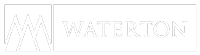 a black and white picture of a waterton logo
