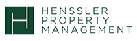 the logo for the property management company