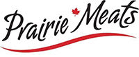 The image is a logo for Prairie Meats.