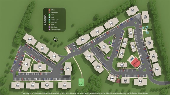 Legacy Village_Site Map