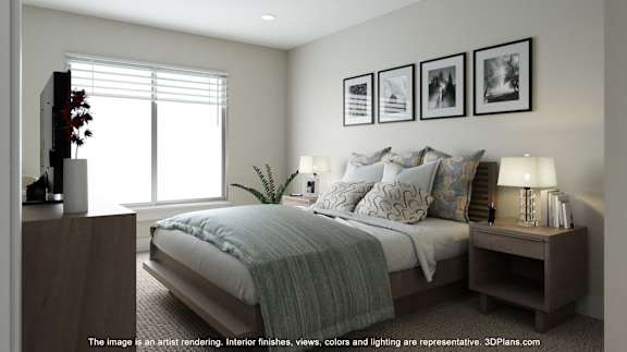 Soft and Refreshing Bedroom at Avia Lofts at Maple Road, Amherst, NY