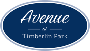 at timberlin park logo with the word aurelio at