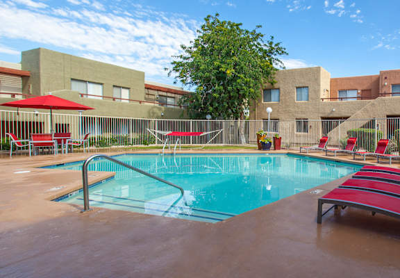 Pool at Zona Verde Apartments
