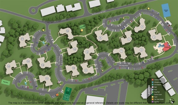 Oak Ridge at Pelham_Site Map