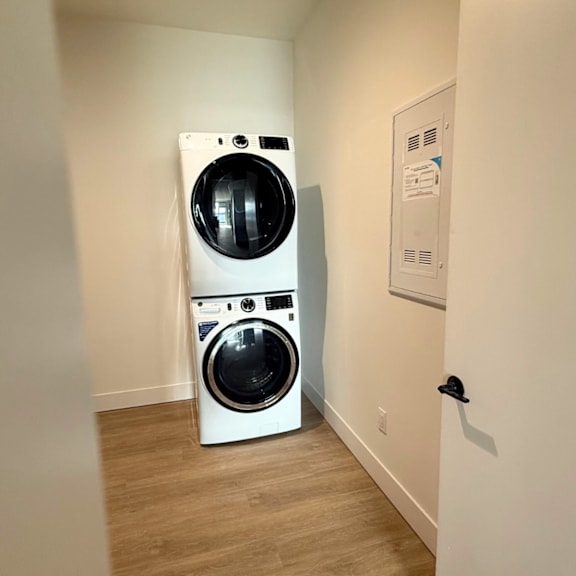 Washer Dryer in Apartment at Royal Oak Apartments | Main Living Apartments in Royal Oak, MI