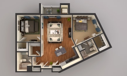 Unit C2 at Upscale Living at the Grand off 45th, Fargo, ND