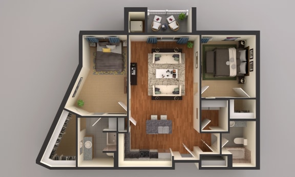 Unit C1 at Upscale Living at the Grand off 45th, Fargo, 58104